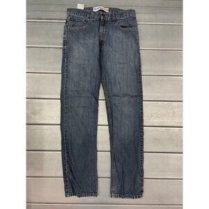 Denizen‎ Levis 236 Regular Fit Jeans Mens 31x33 Blue Dark Wash Denim Straight